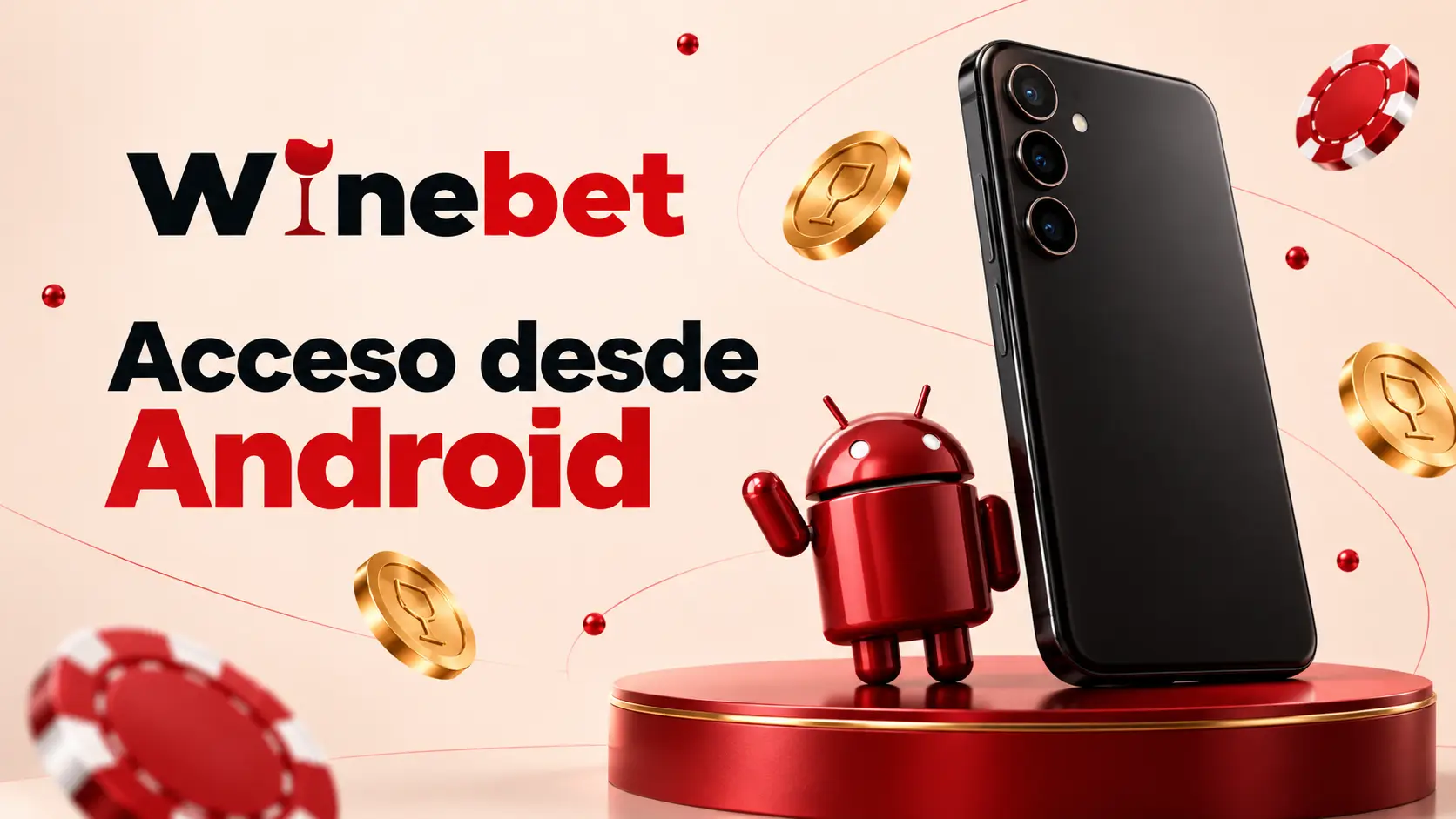 Acceso a WineBet desde Android