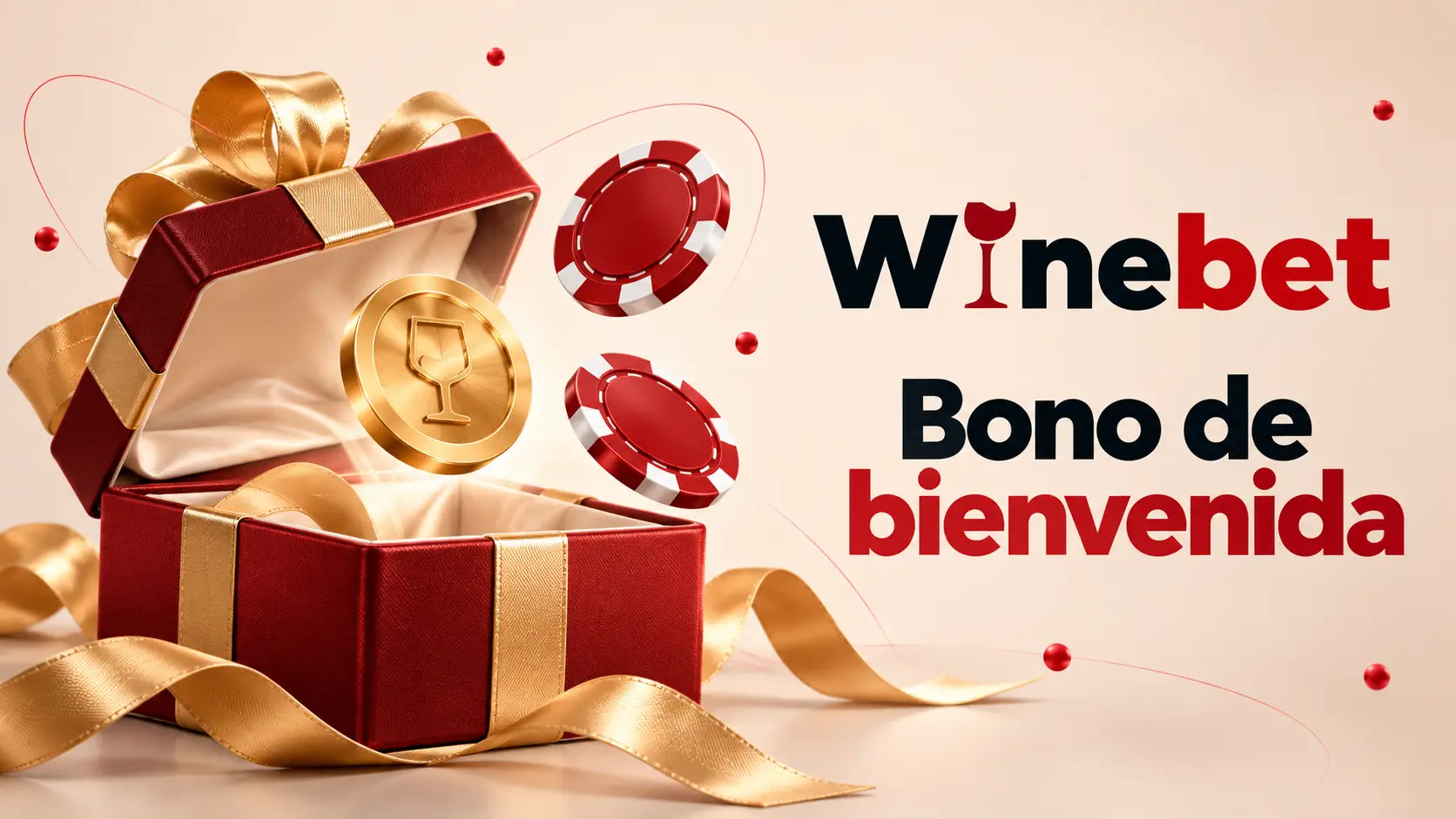 Bienvenida de WineBet con 100% de bono y 30 giros gratis