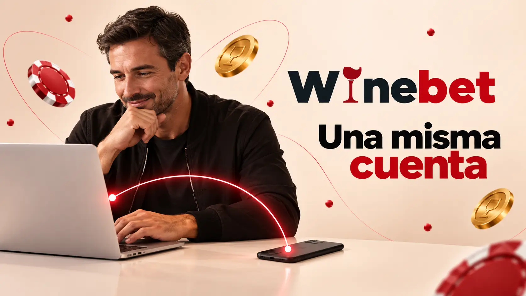 Una misma cuenta en el celular y la computadora