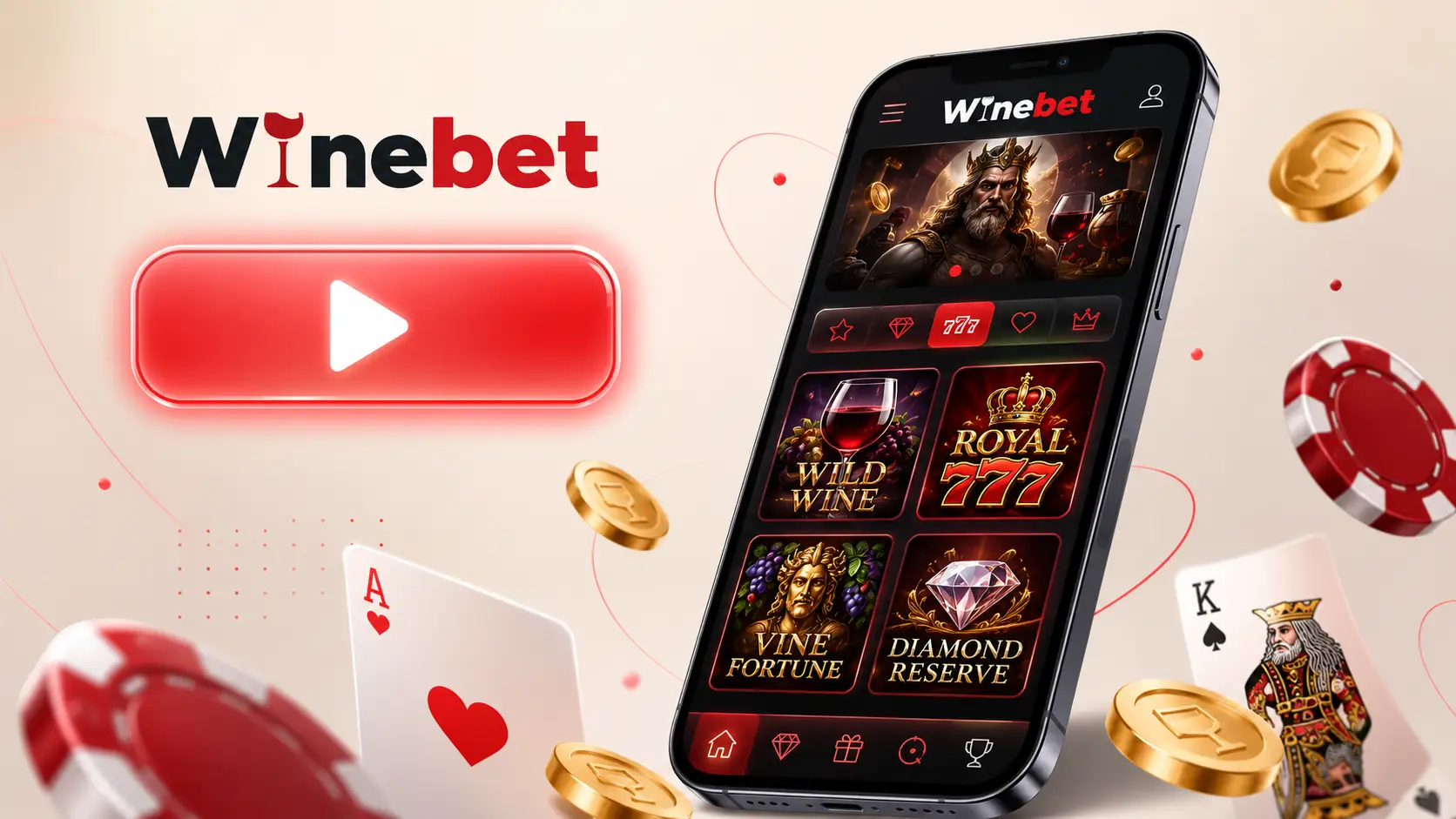 WineBet Casino y Apuestas Deportivas Argentina
